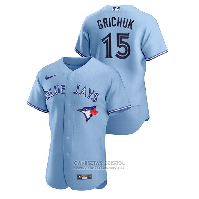Camiseta Beisbol Hombre Toronto Blue Jays Randal Grichuk Authentic 2020 Alterno Azul